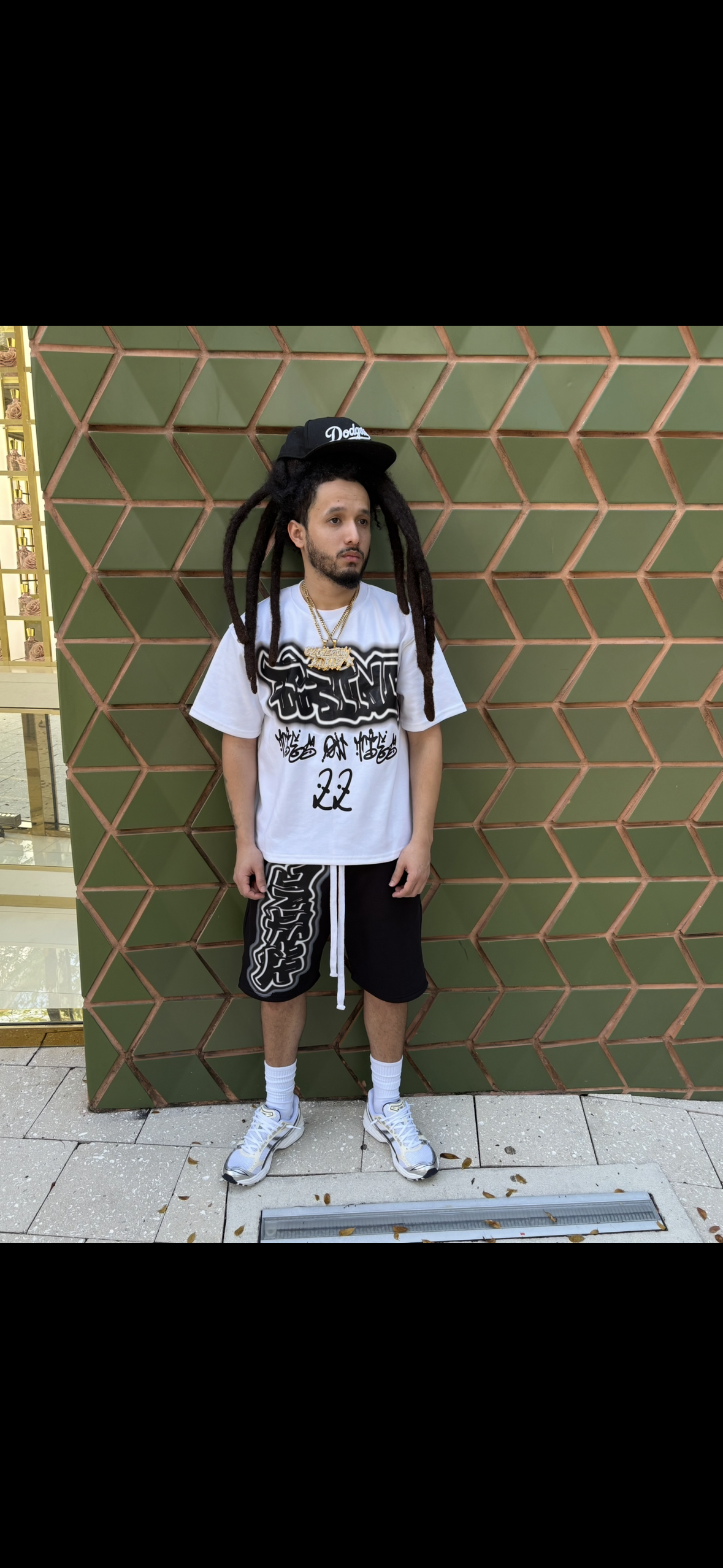 White & Black Essential FRTNL Tshirt