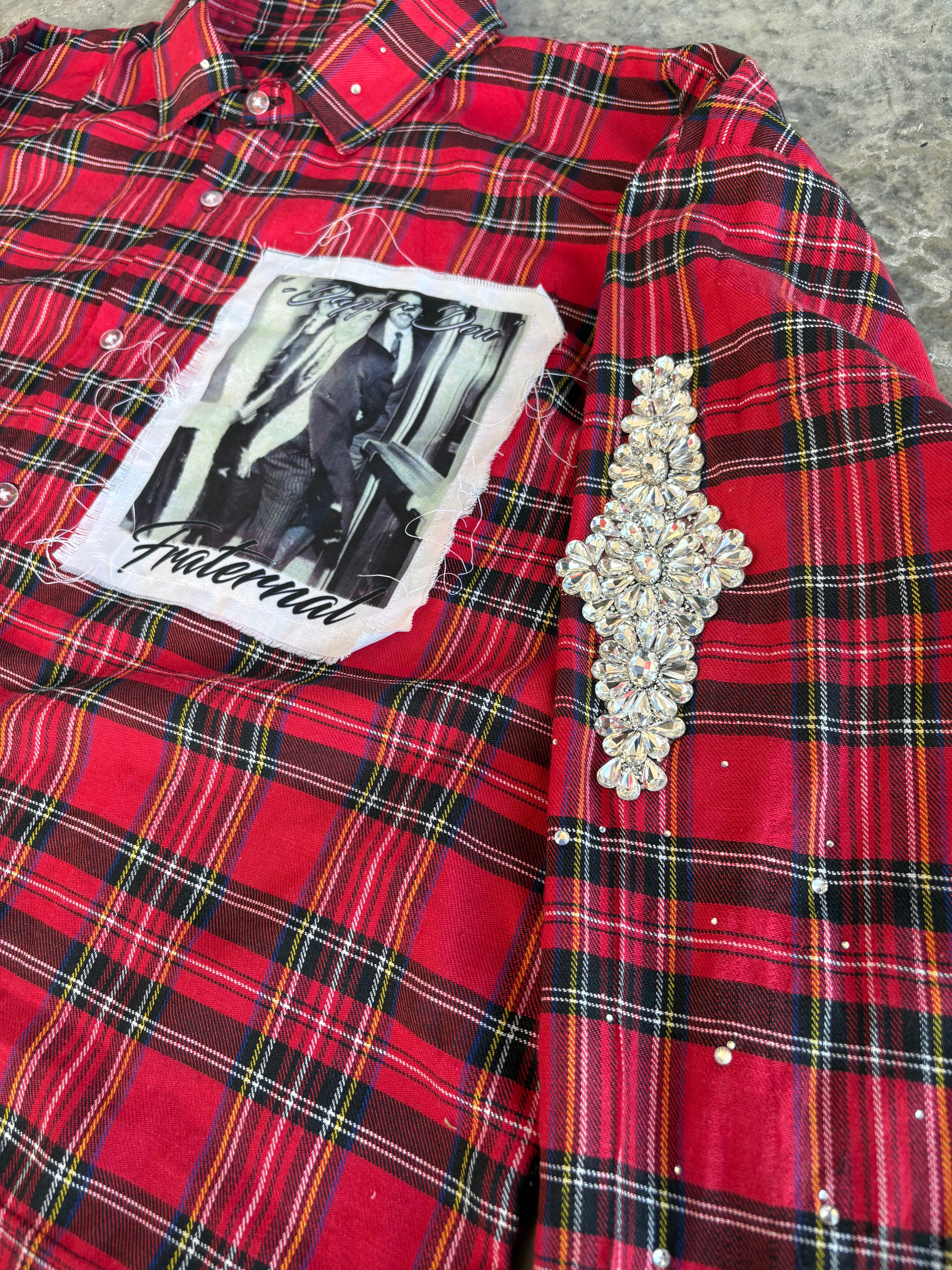 Red Dapper Don Flannel