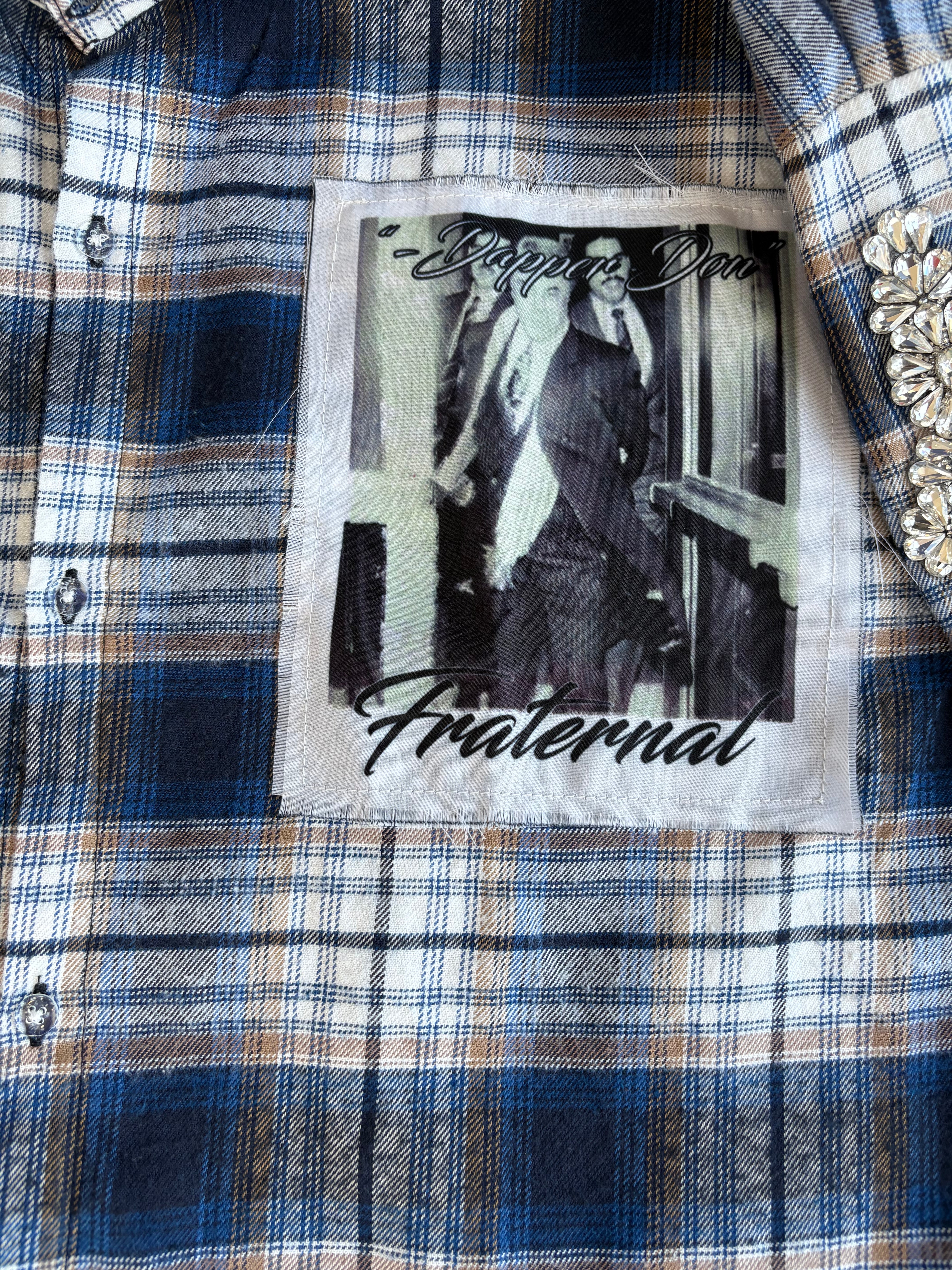 Dapper Don Flannel