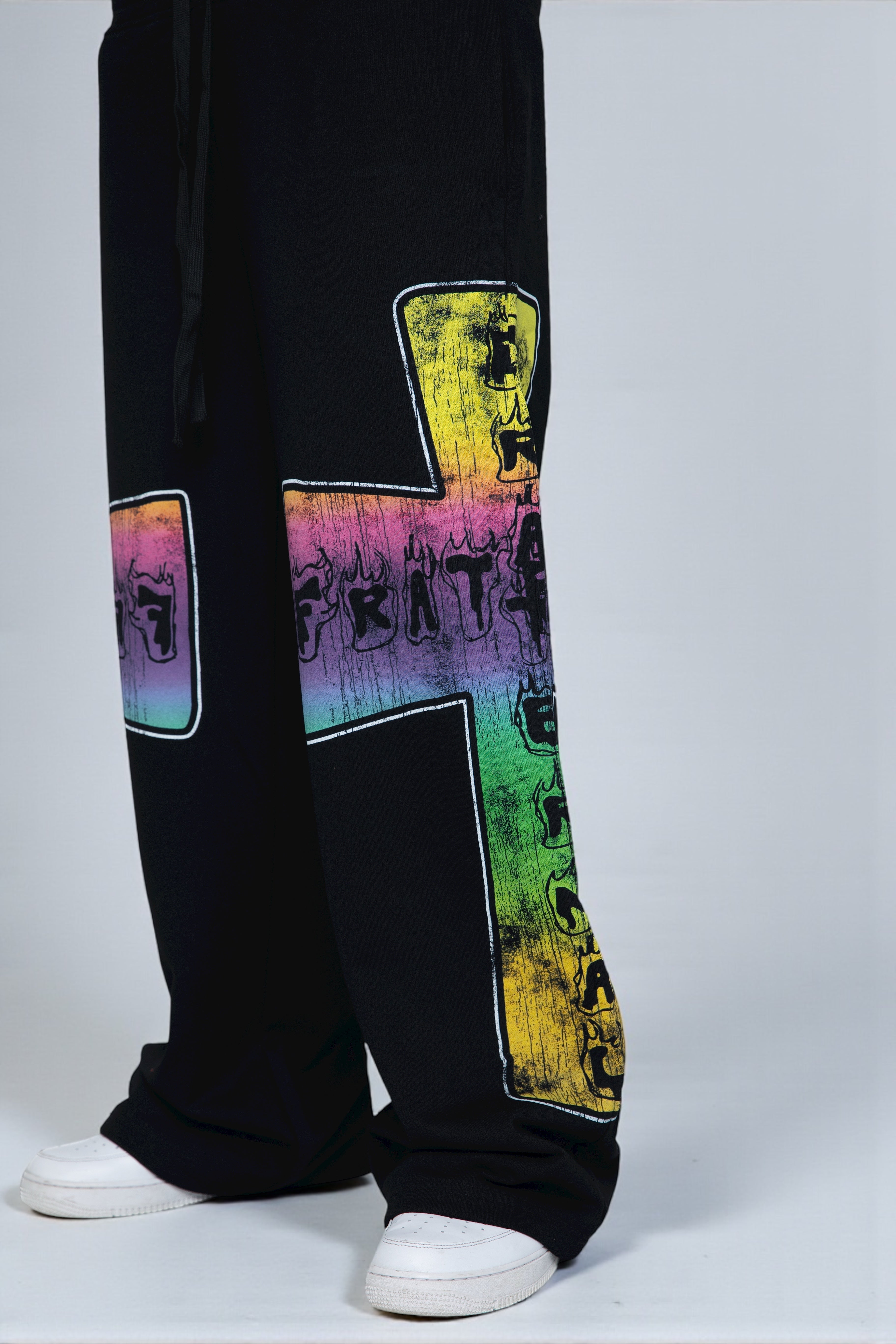 Black Blaze Of Faith Sweatpants