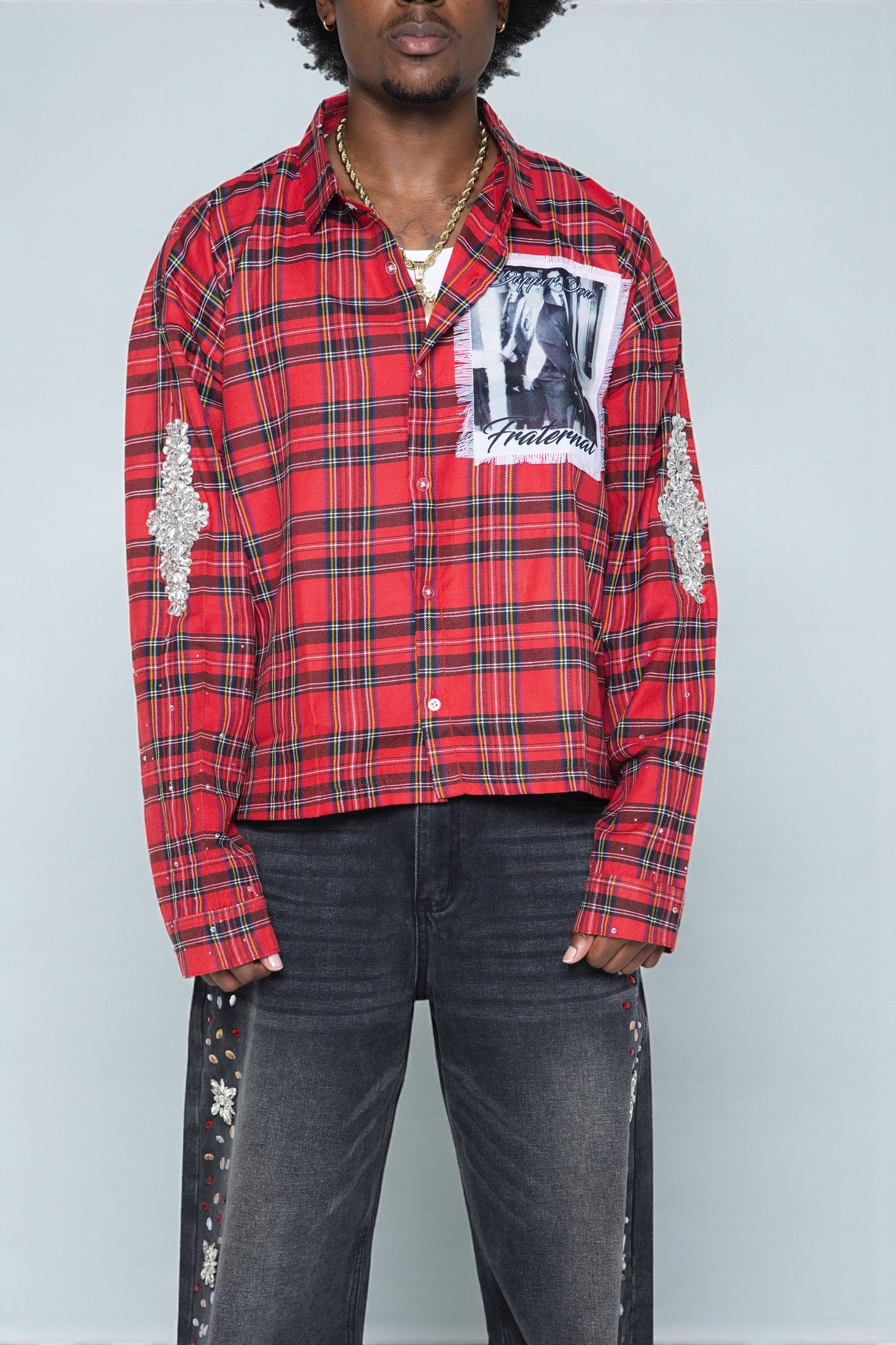 Red Dapper Don Flannel