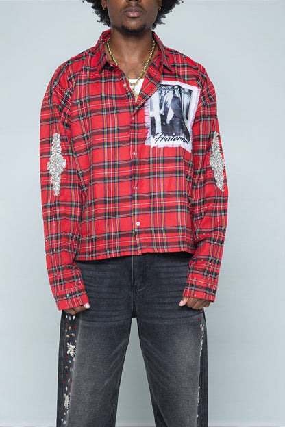 Red Dapper Don Flannel