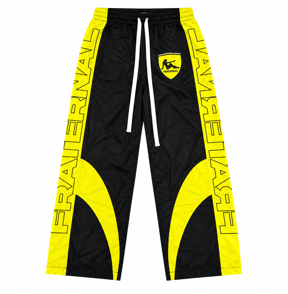 Black & Yellow Grand Prix Pants