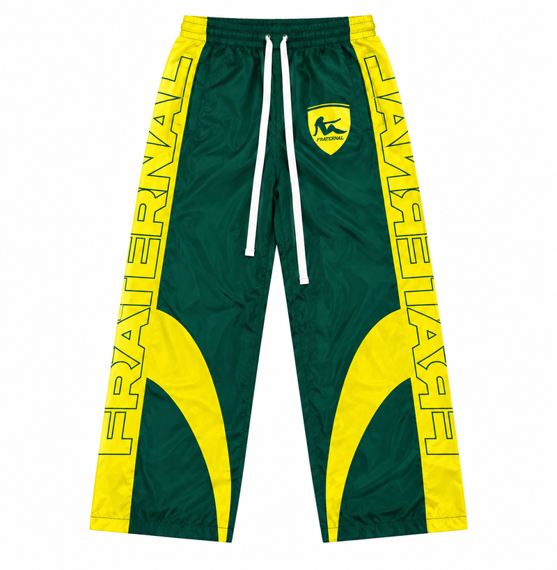 Green & Yellow Grand Prix Pants