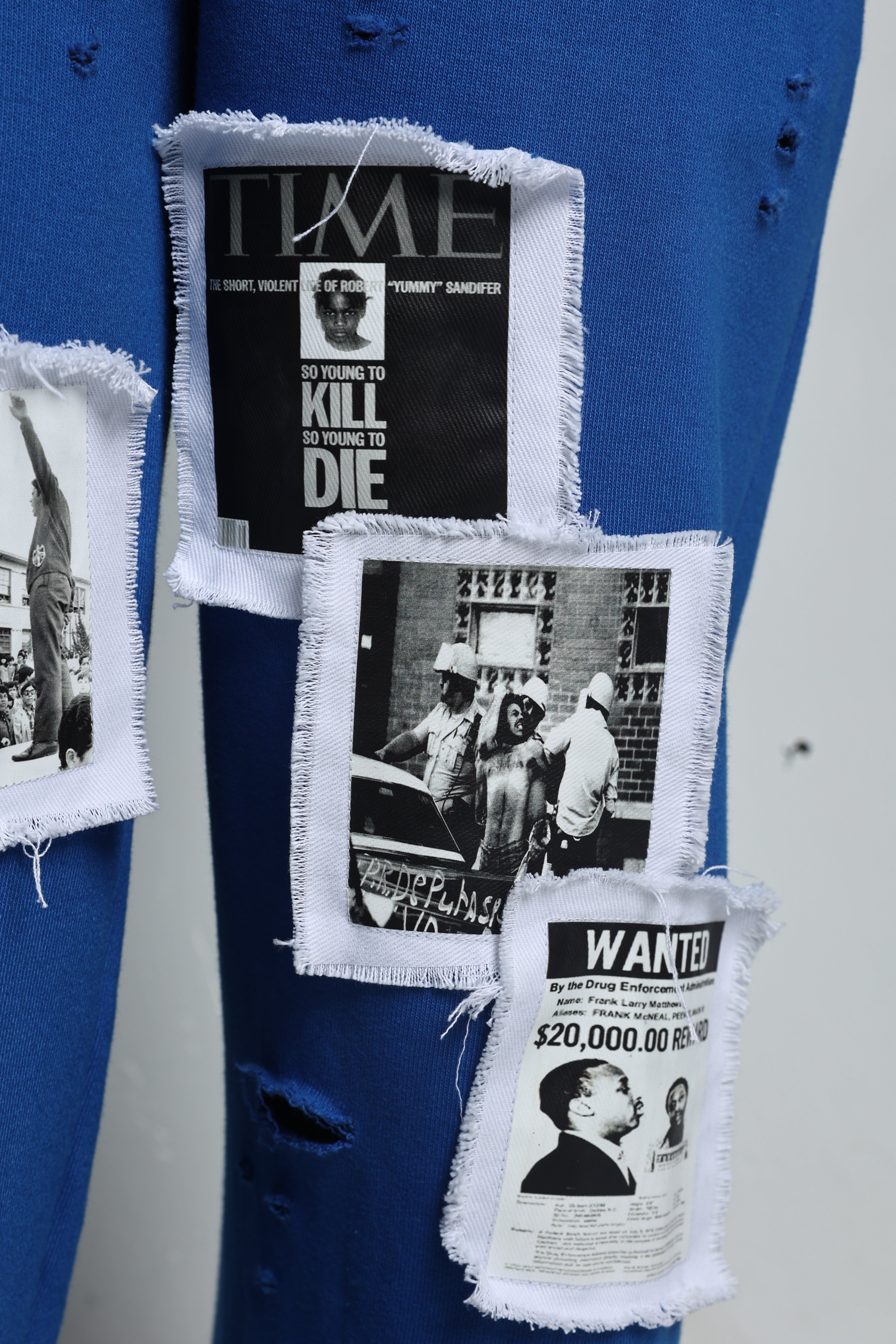 Blue WATTBA Sweatpants