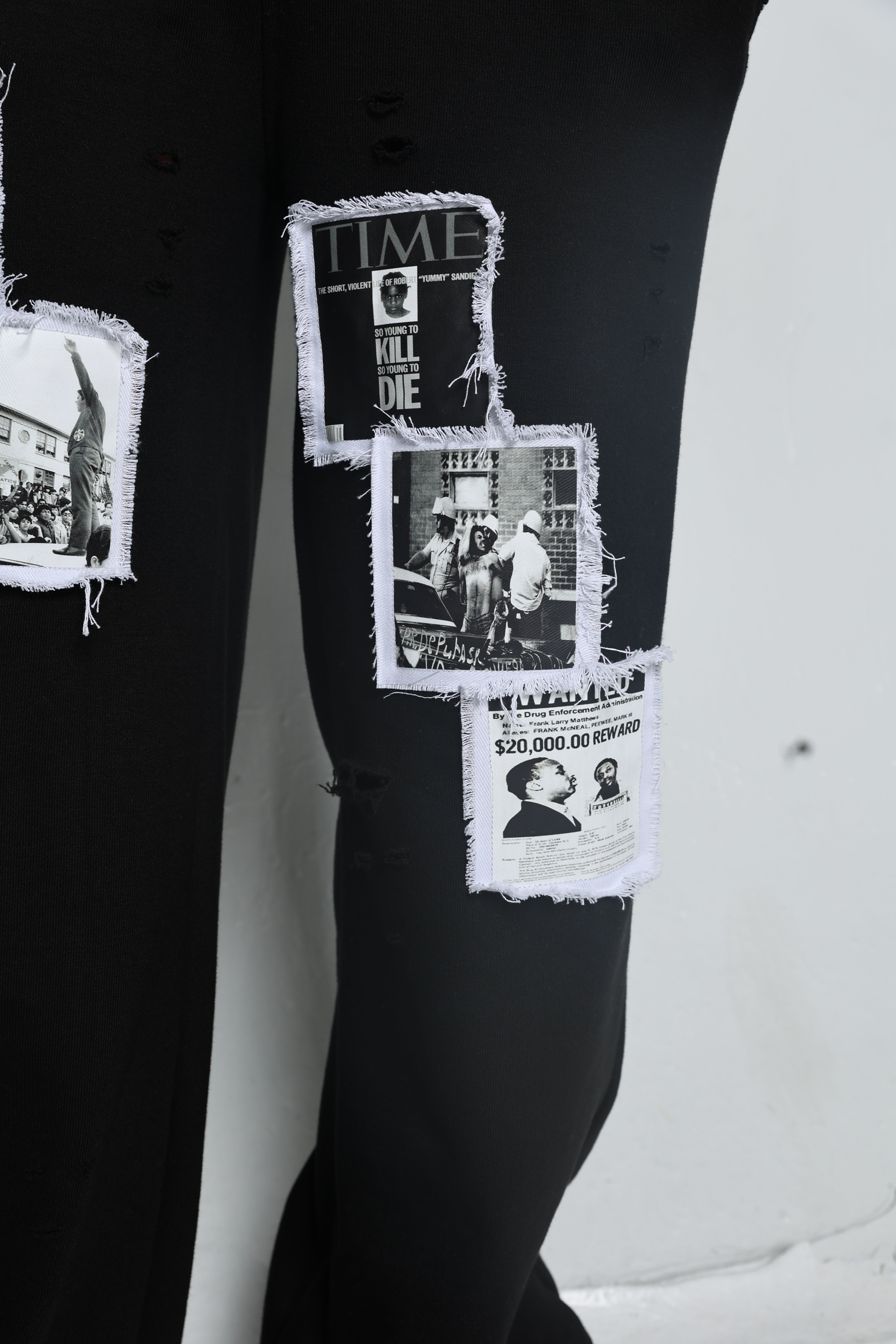 Black WATTBA Sweatpants