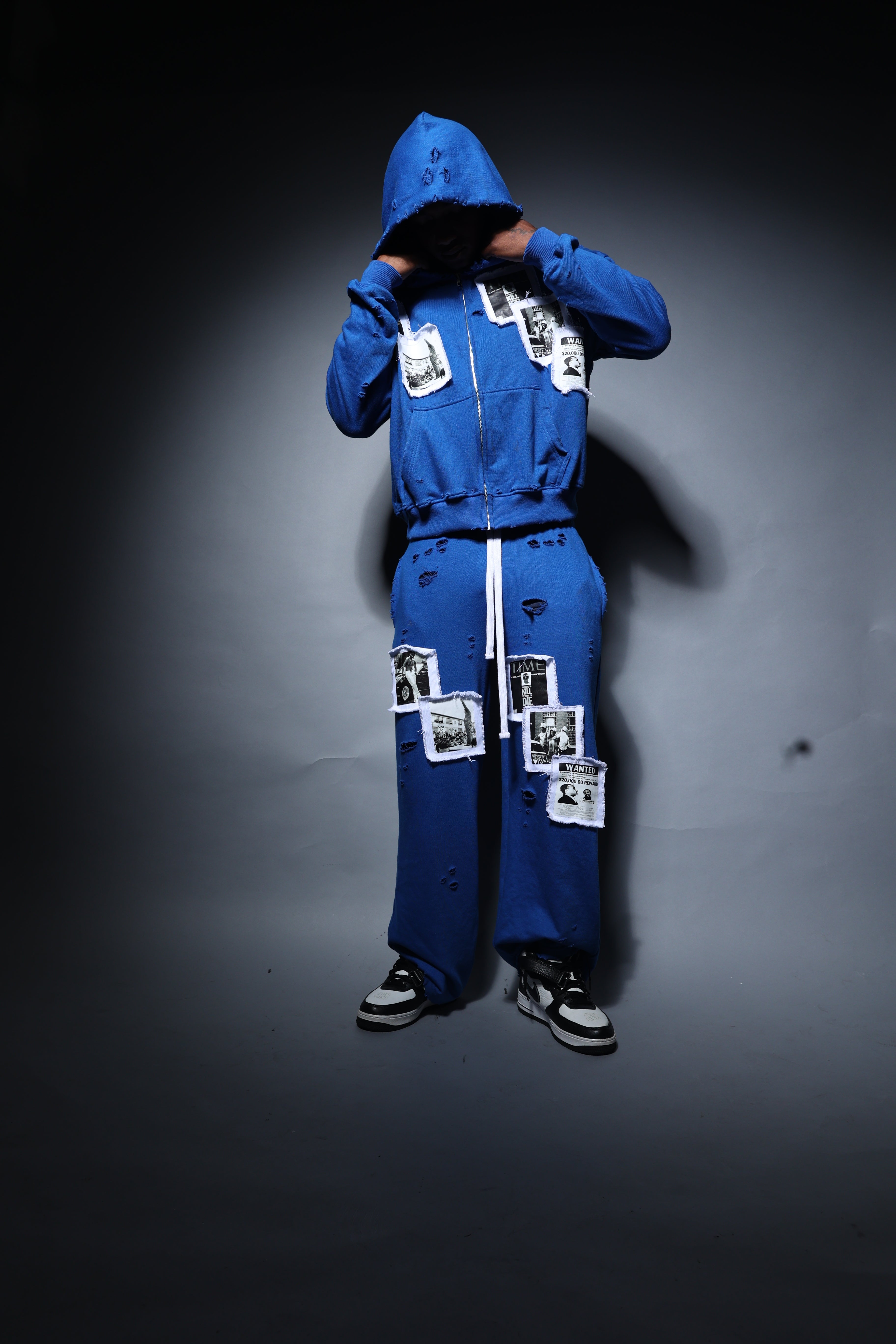 Blue WATTBA Sweatpants