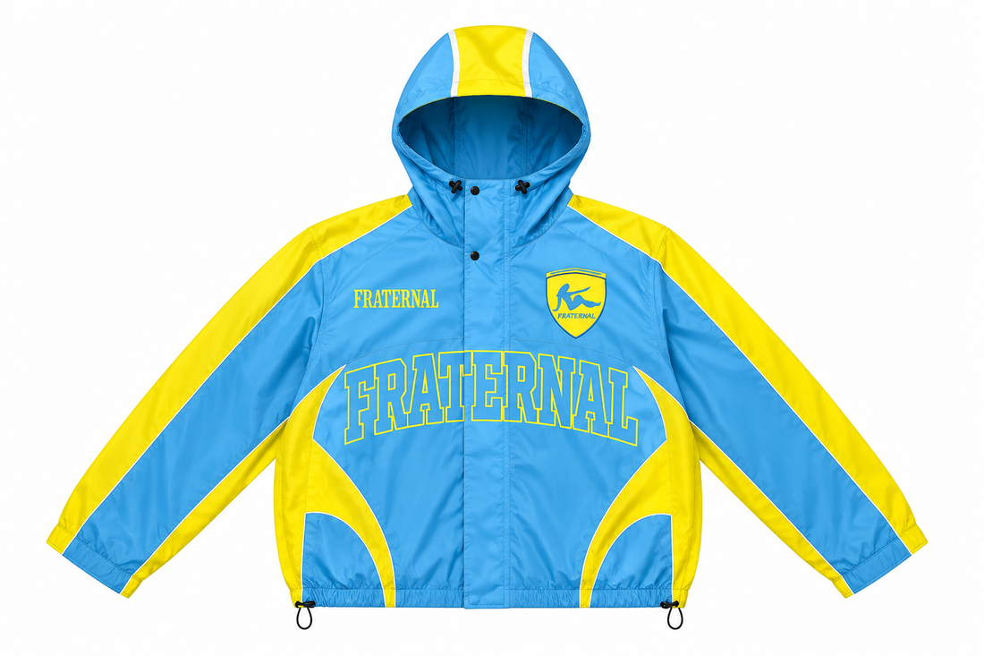 Baby Blue & Yellow Grand Prix Hoodie