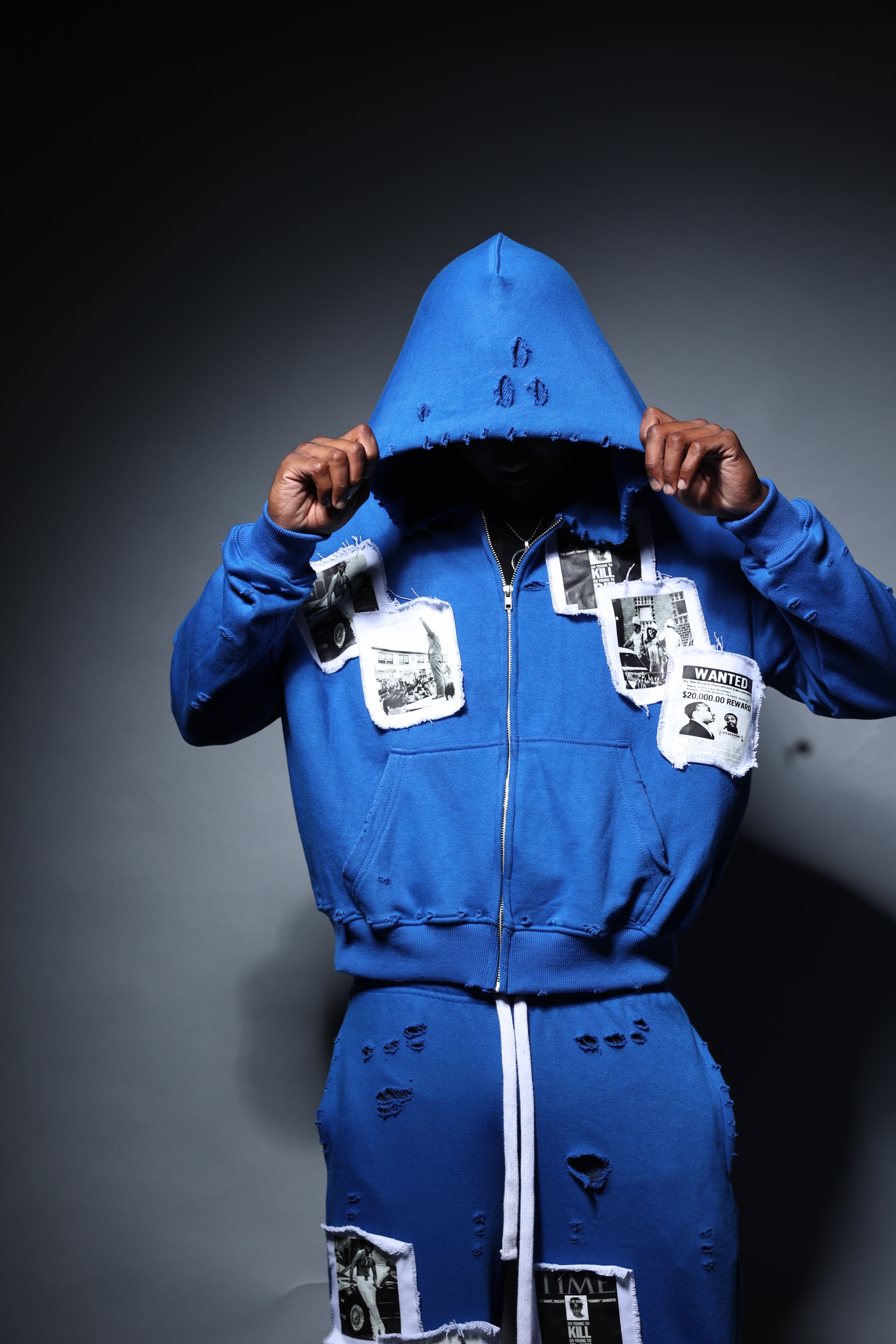 Blue WATTBA Hoodie