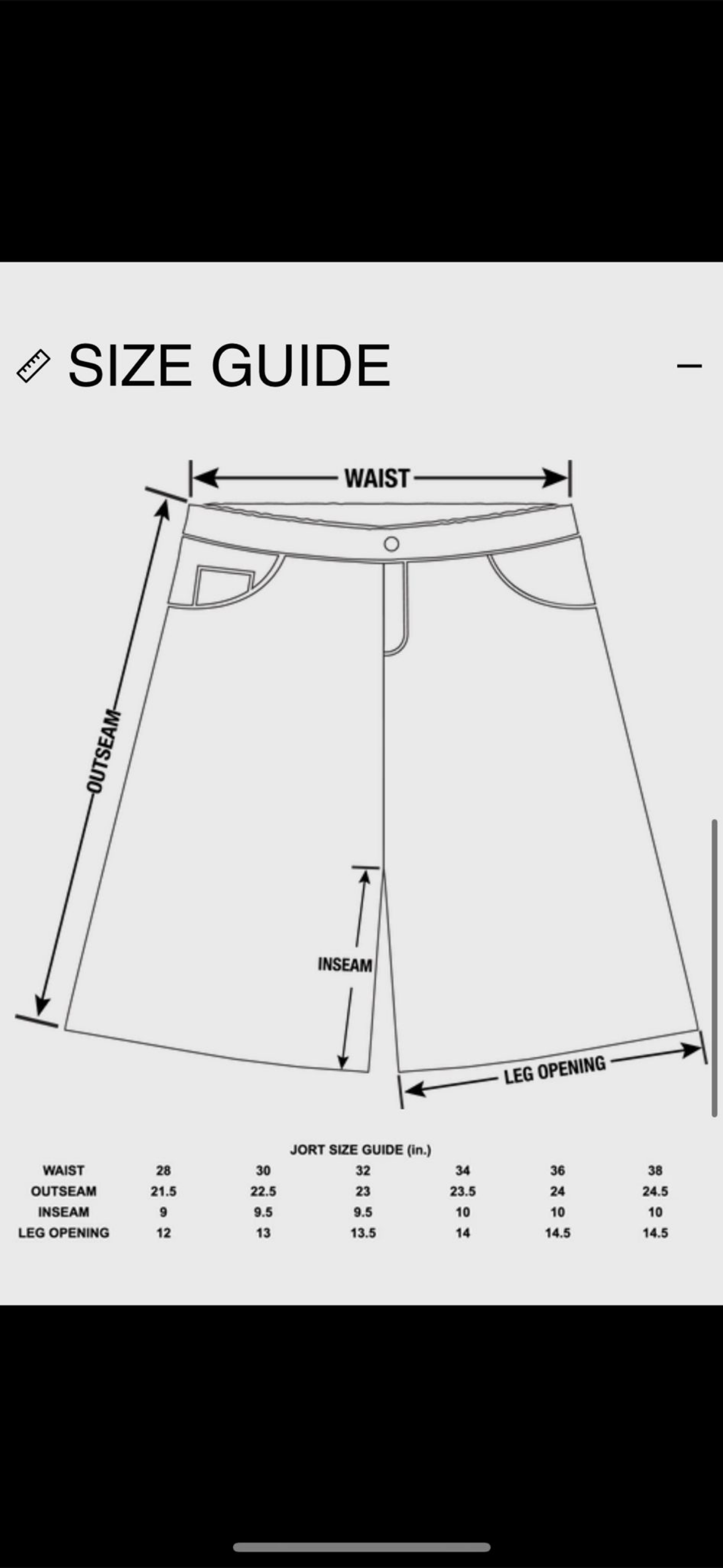 Washed Black Astro Jorts