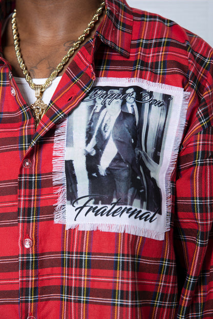 Red Dapper Don Flannel