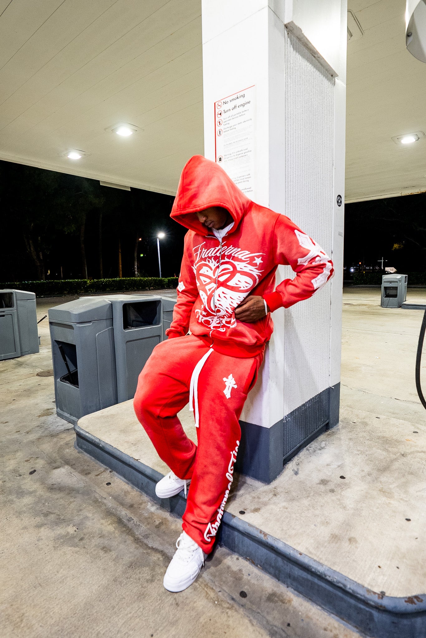 Red OG Zip-Up Hoodie