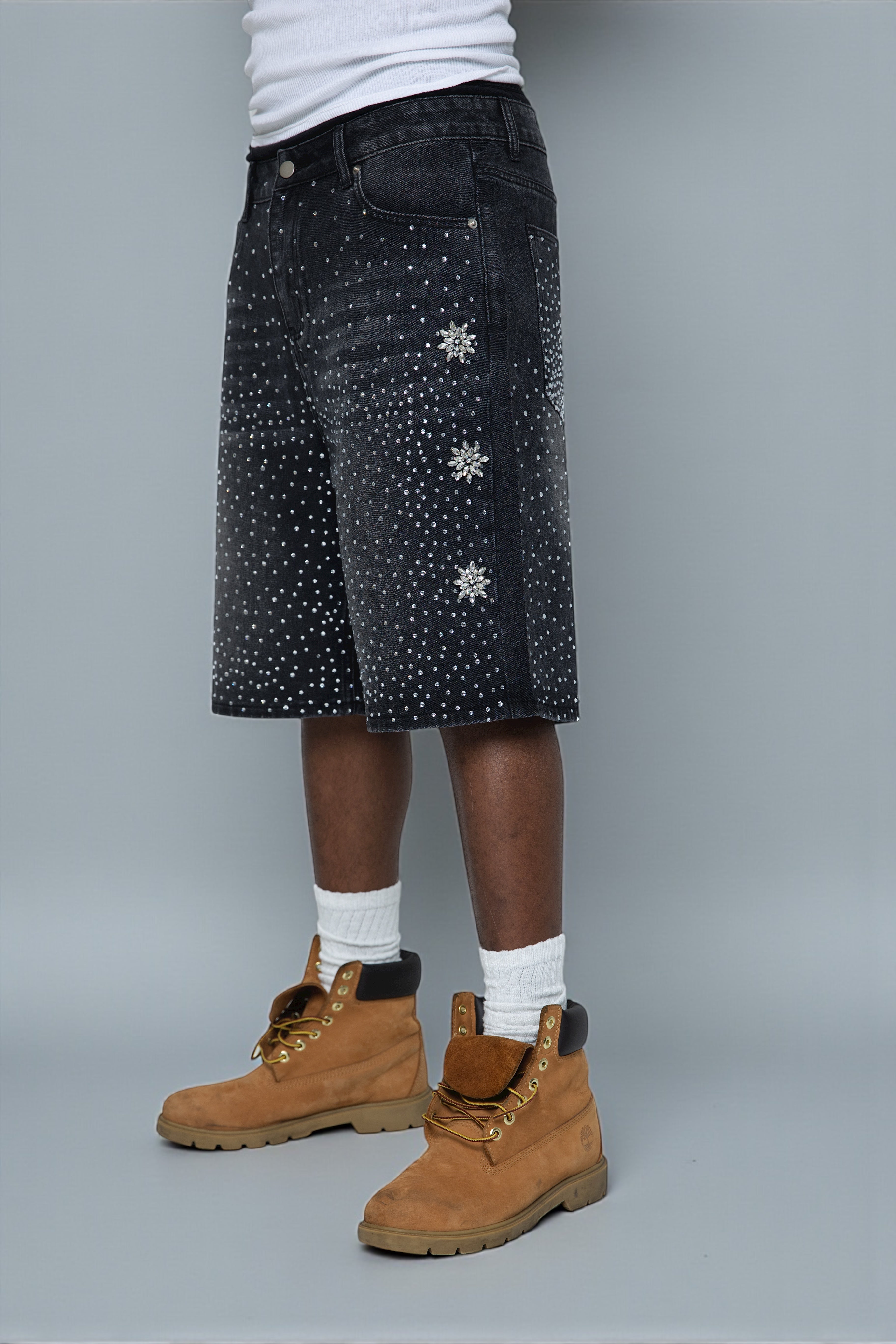 Washed Black Astro Jorts