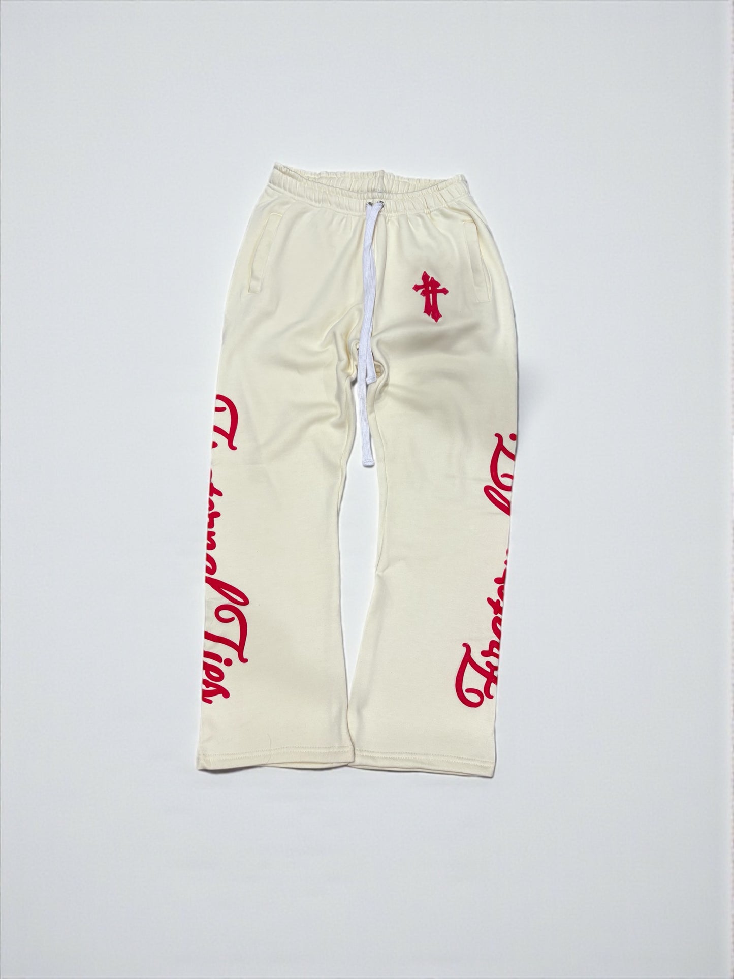 Cream/Red OG Sweatpants