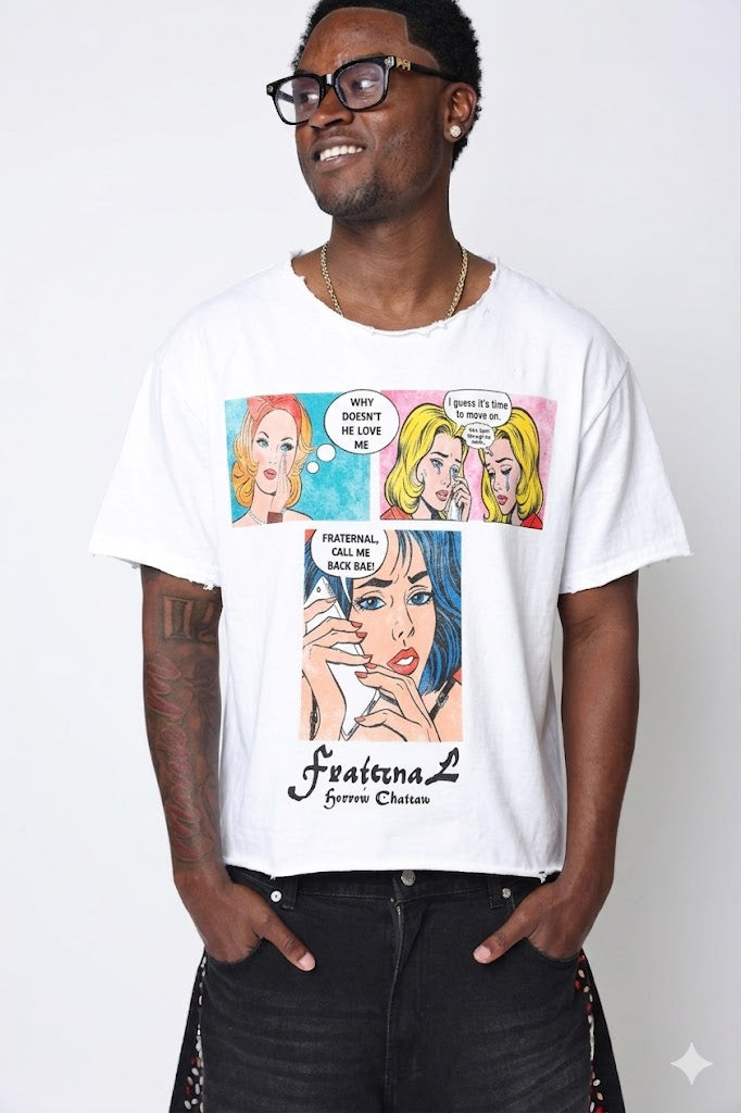 Sorrow Chateau Pop Art Tshirt (white)