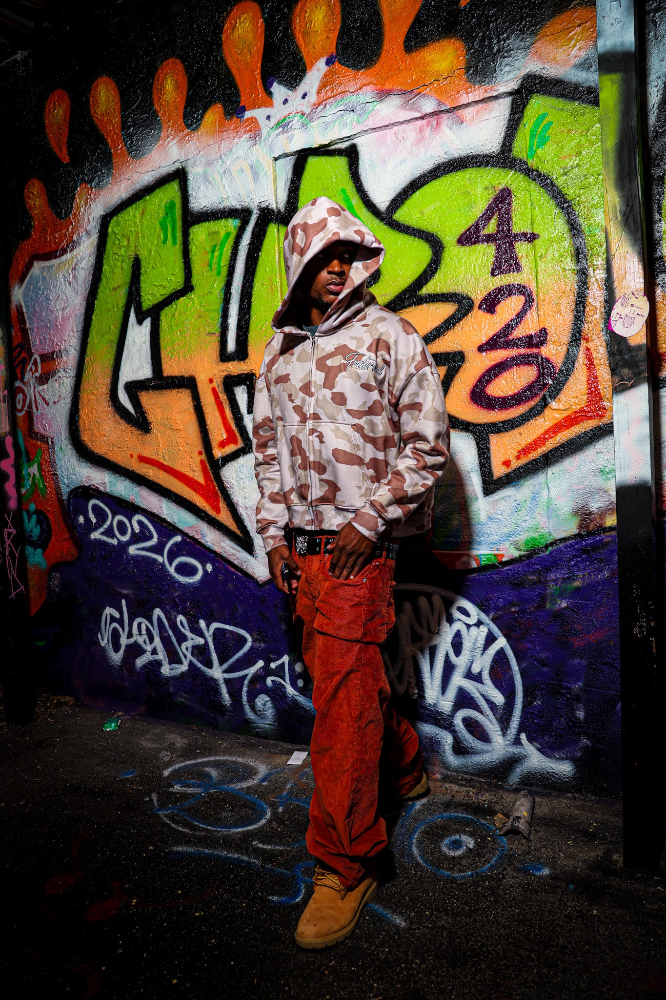 Desert Storm Camo Recon Hoodie