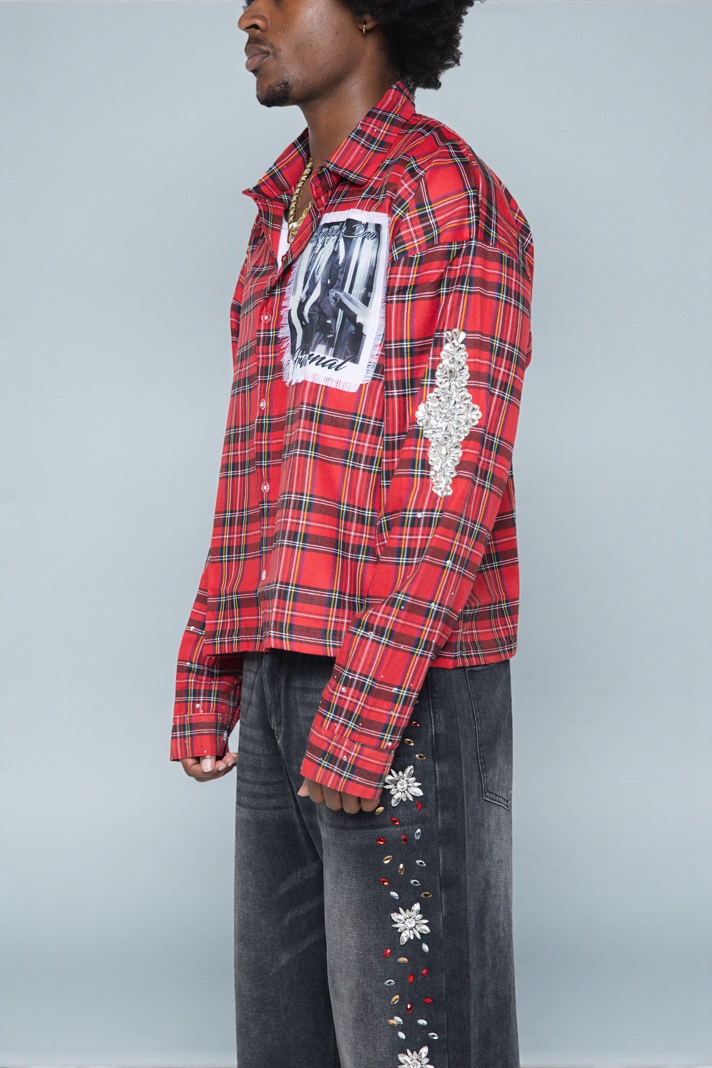 Red Dapper Don Flannel