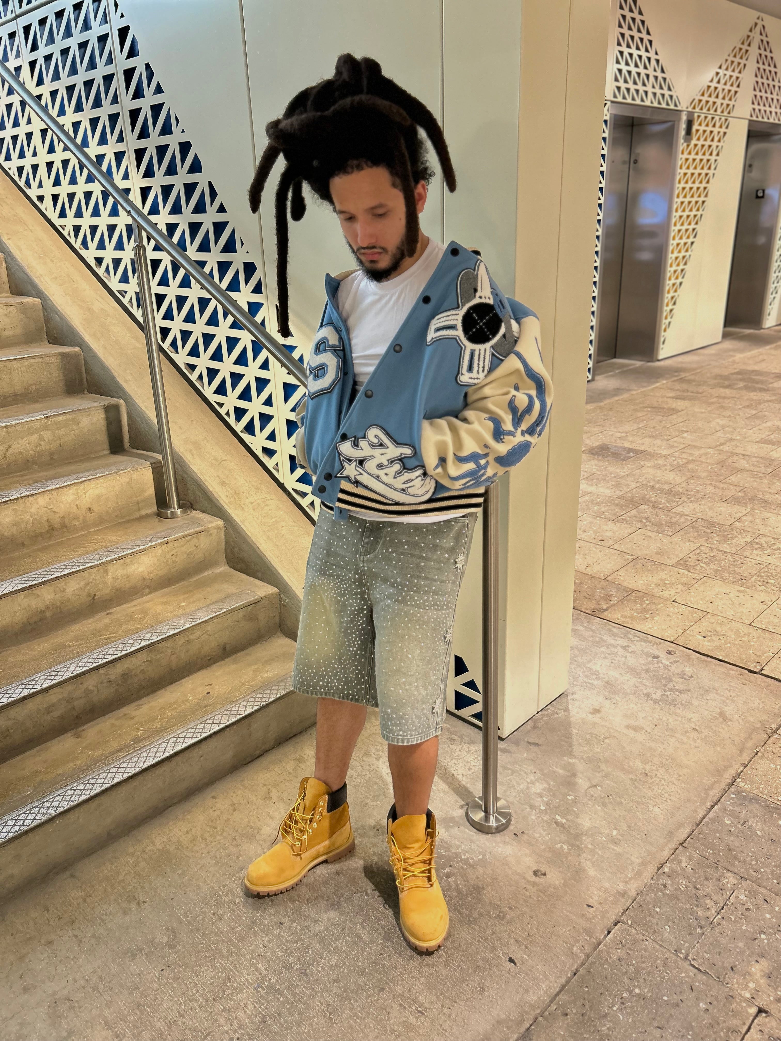 Washed Olive Astro Jorts