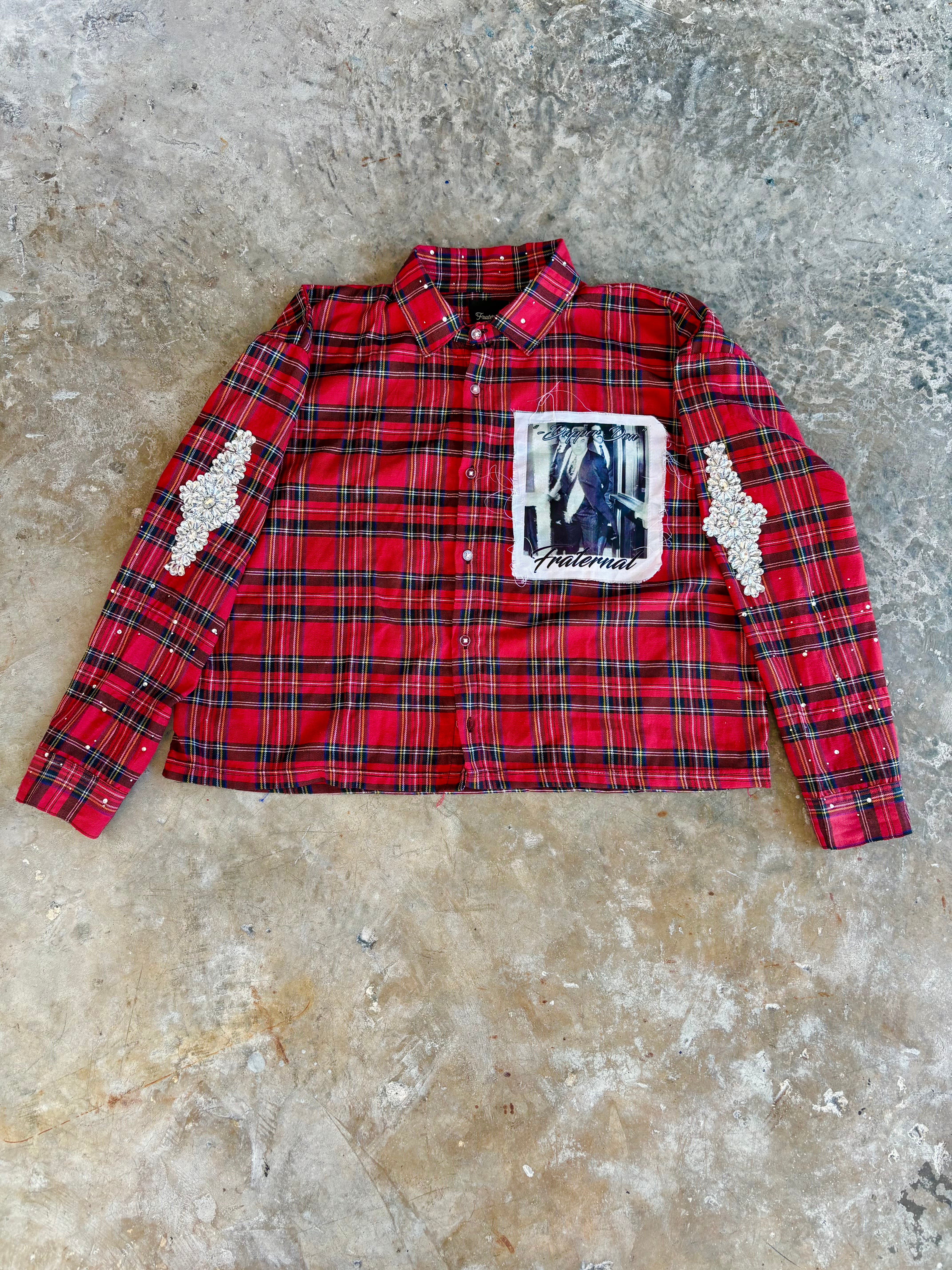 Red Dapper Don Flannel