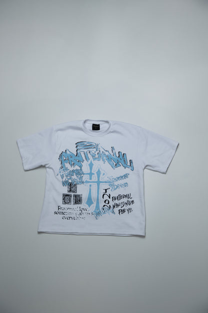 Baby Blue Double Cross TShirt
