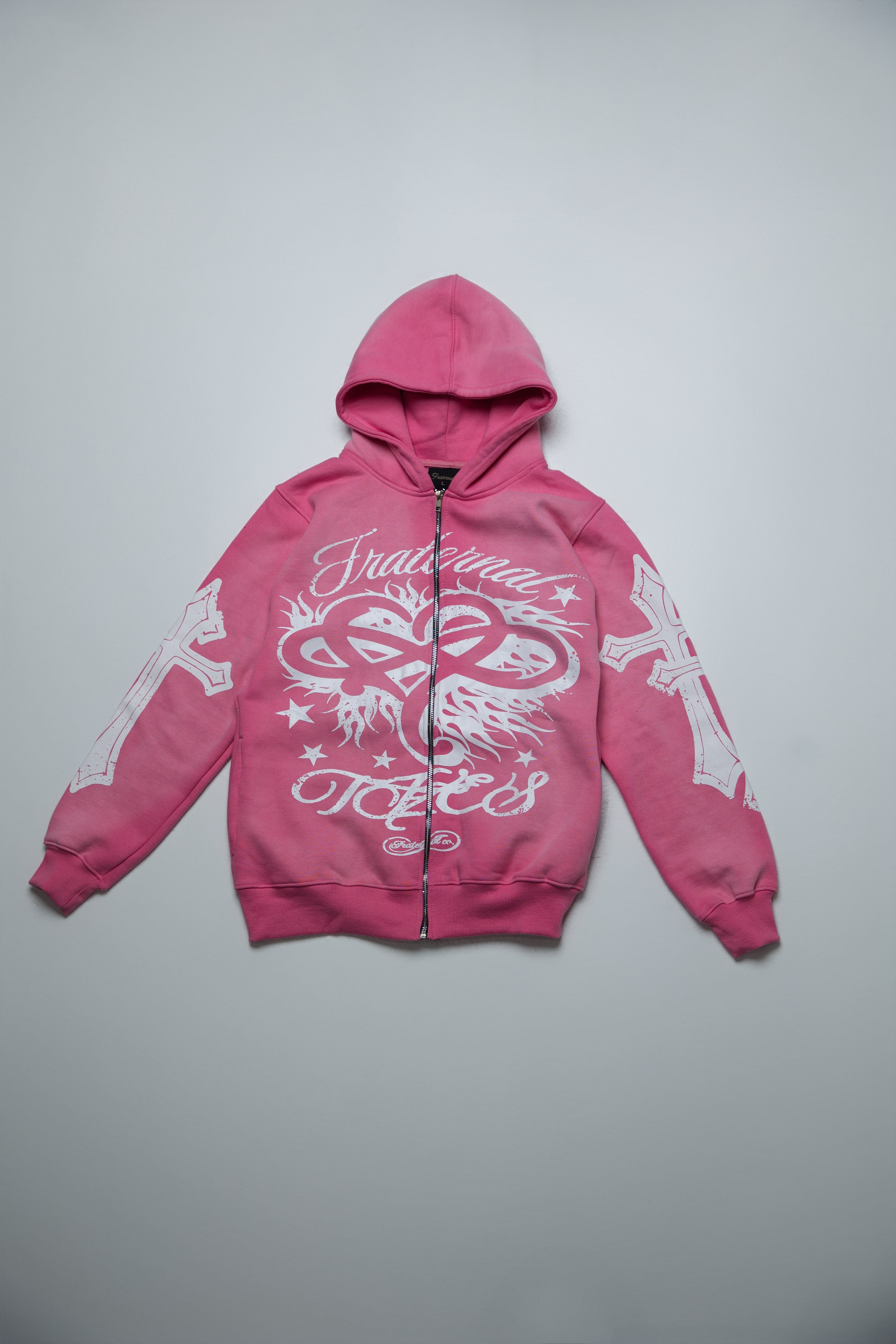 Pink OG Zip-Up Hoodie
