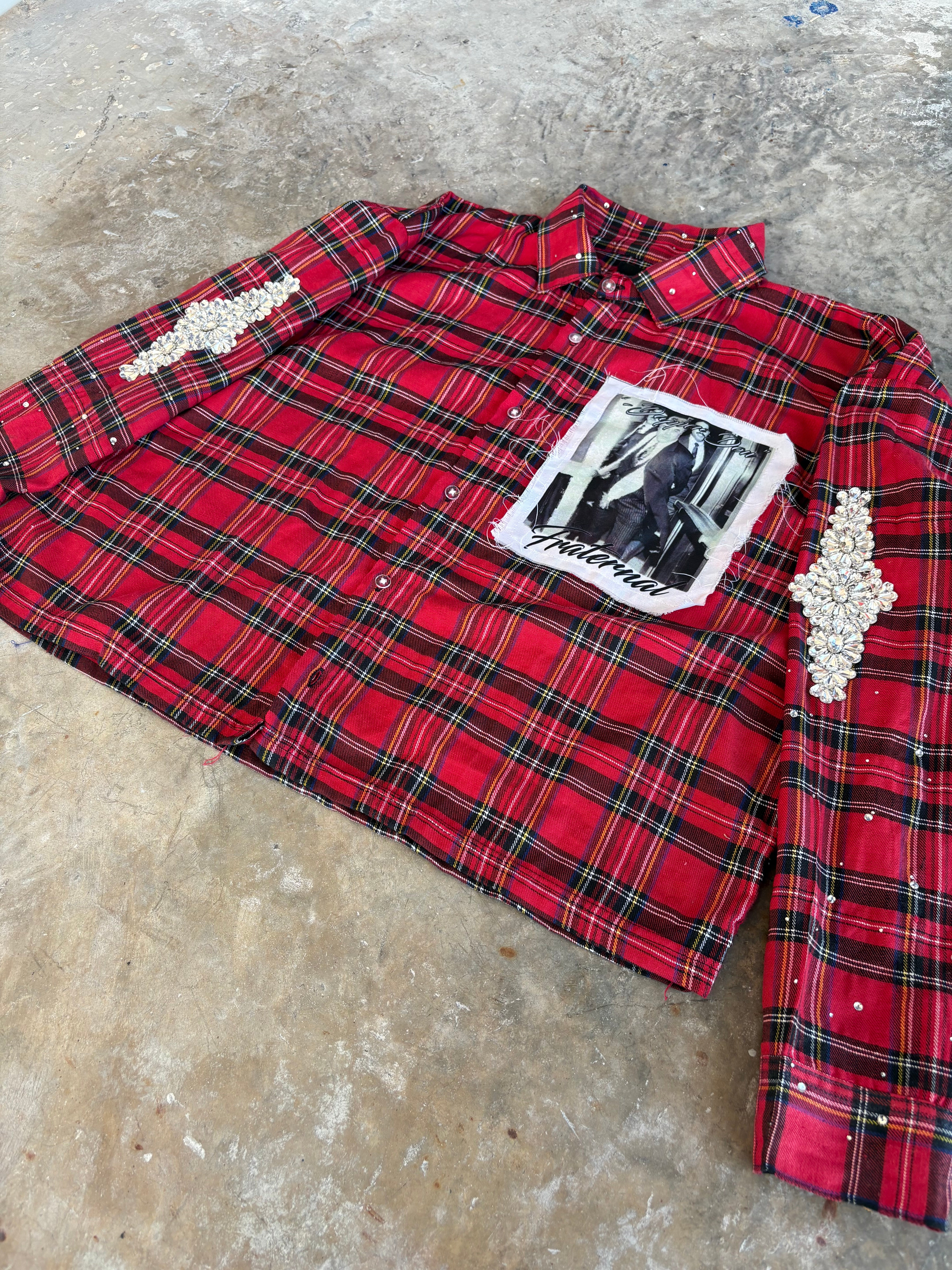 Red Dapper Don Flannel