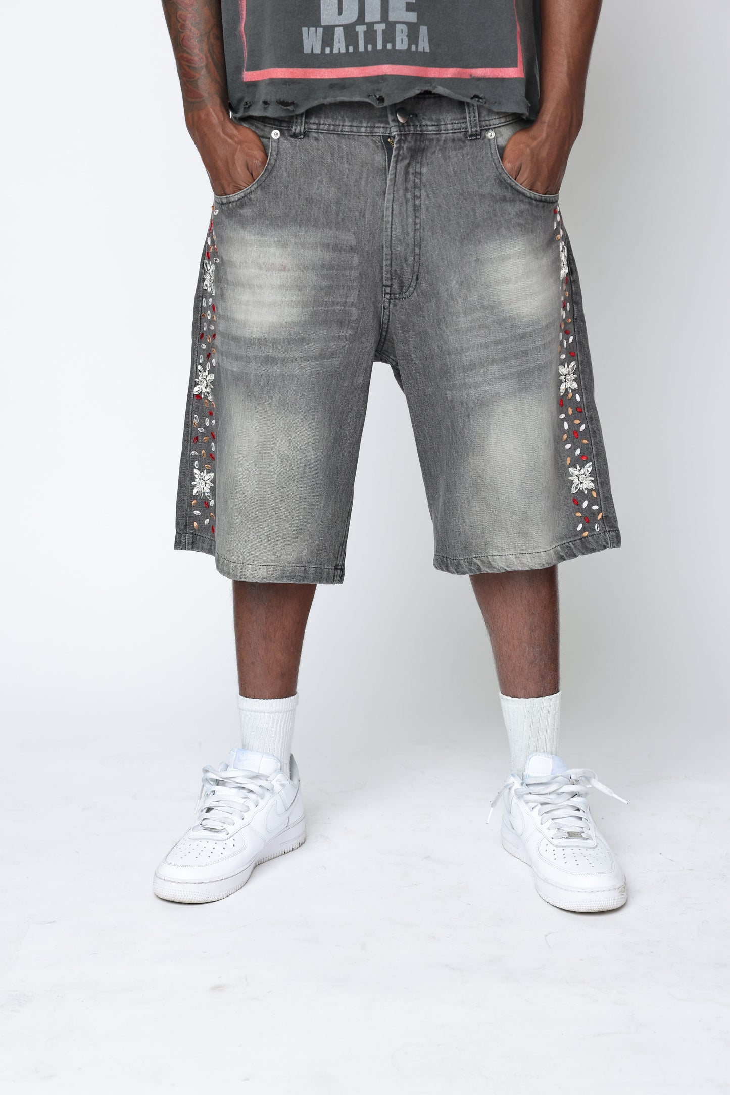 Grey Interstellar Jorts