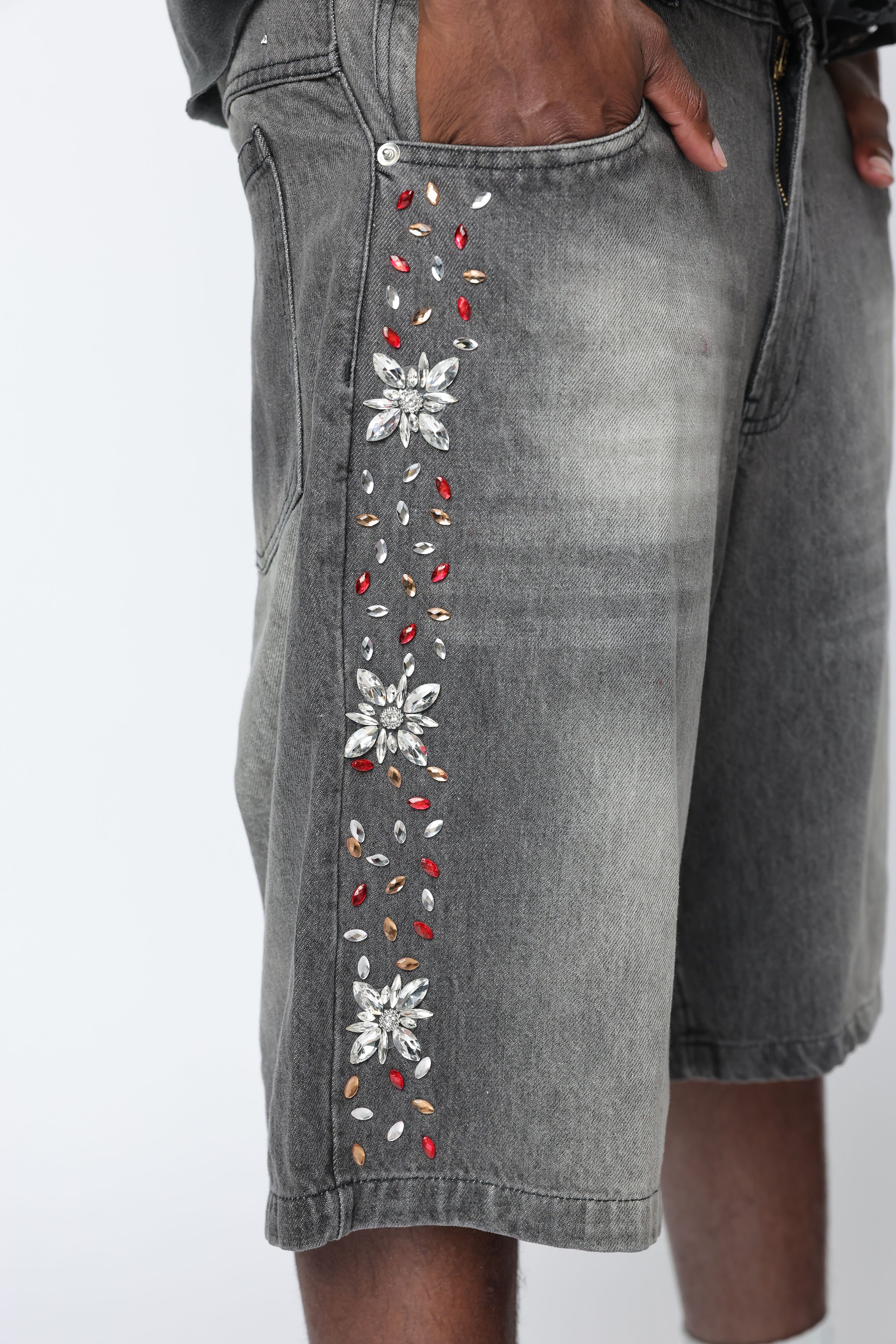 Grey Interstellar Jorts