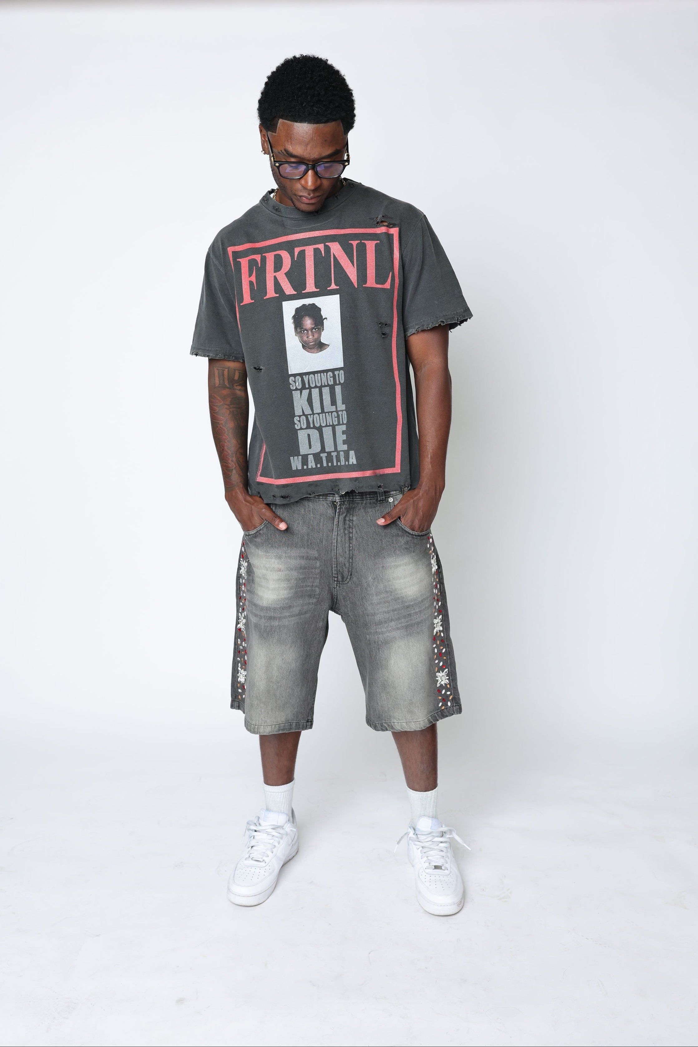 Grey-ish Yummy Tee