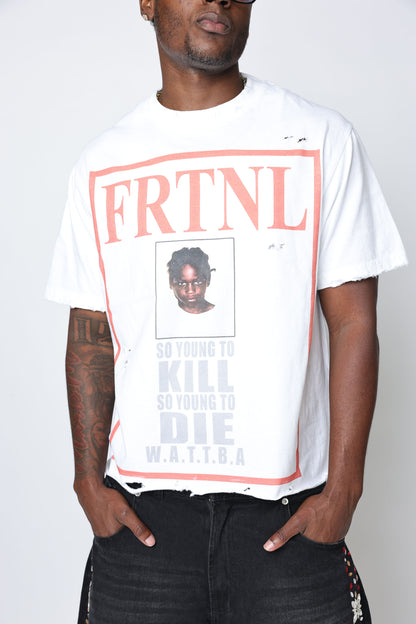 White Yummy Tee