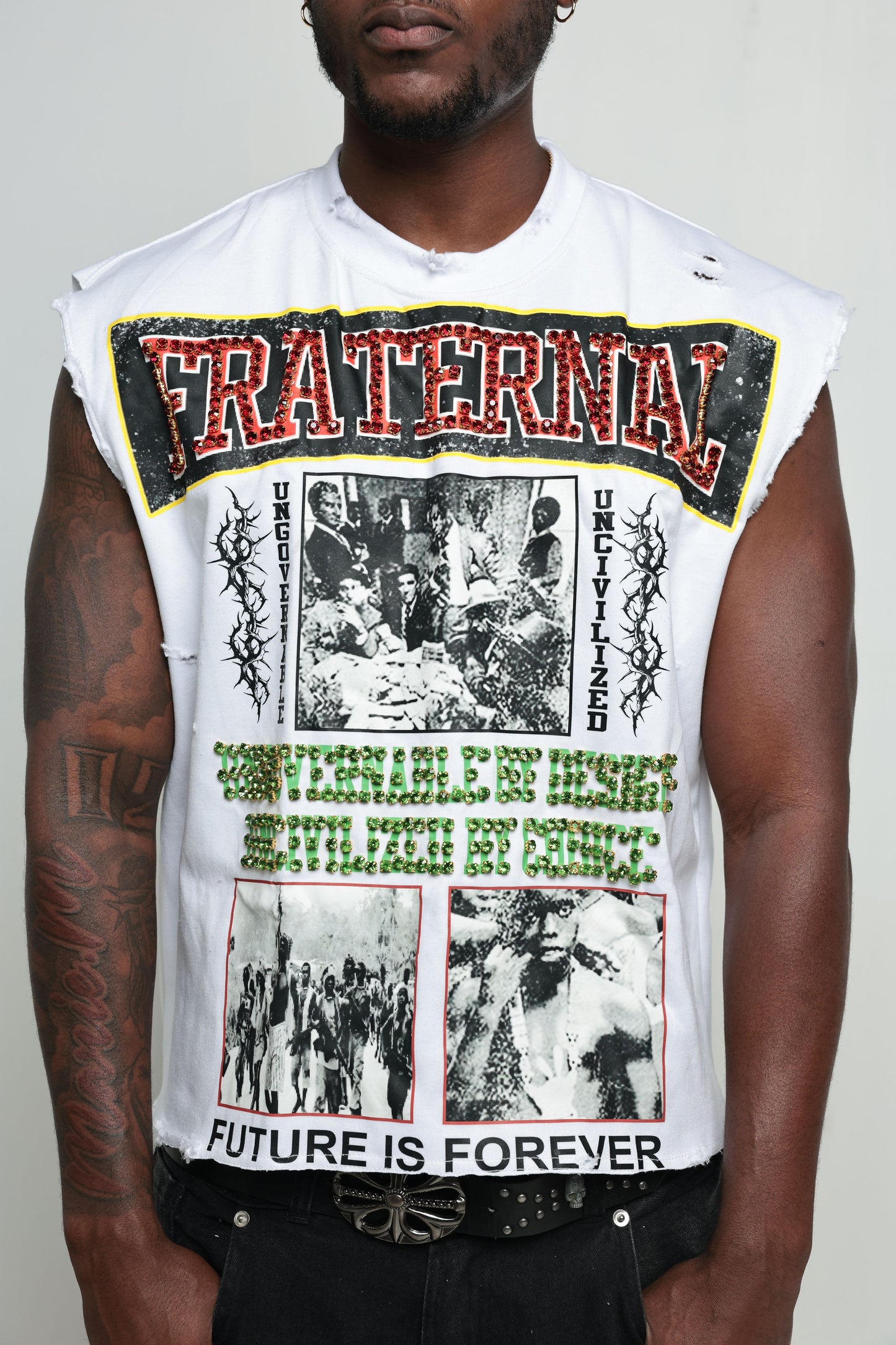 Uncivilized Sleeveless Tee
