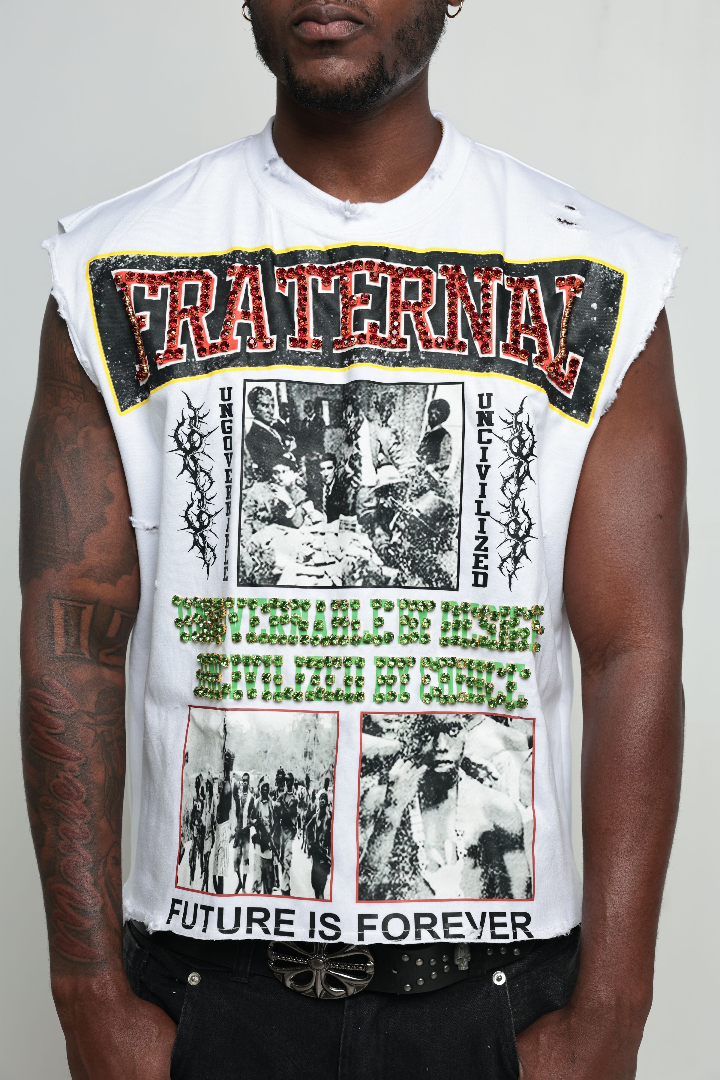 Uncivilized Sleeveless Tee