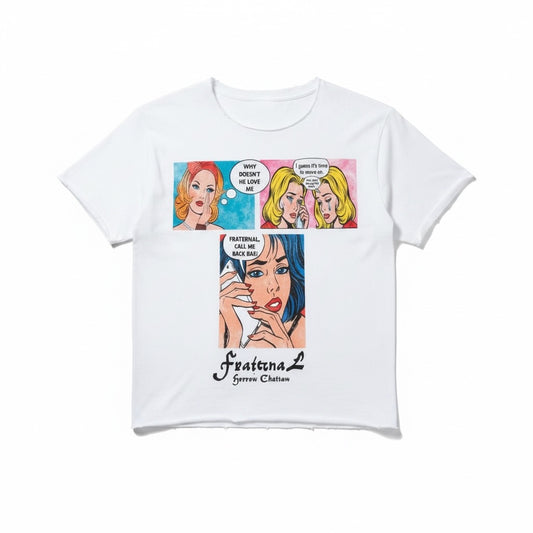 Sorrow Chateau Pop Art Tshirt (white)
