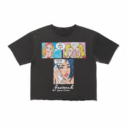 Sorrow Chateau Pop Art Tshirt (shadow grey)