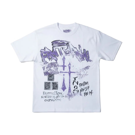 Purple Double Cross Tshirt